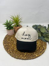 Load image into Gallery viewer, Dog Mom Hat (Black)