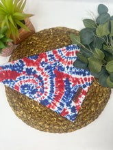 Load image into Gallery viewer, Red White and Tie Dye