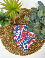 Load image into Gallery viewer, Red White and Tie Dye