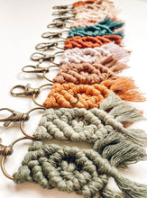 Load image into Gallery viewer, Mini Macrame Keychain