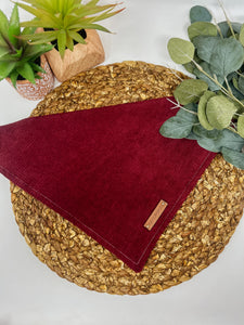 Maroon Corduroy