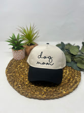 Load image into Gallery viewer, Dog Mom Hat (Black)
