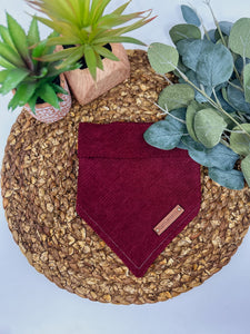 Maroon Corduroy