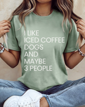 Load image into Gallery viewer, Iced Coffee, Dogs &amp; 3 People
