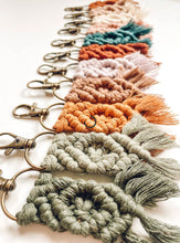 Load image into Gallery viewer, Mini Macrame Keychain
