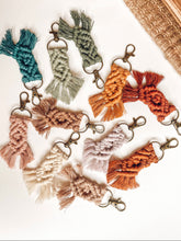 Load image into Gallery viewer, Mini Macrame Keychain
