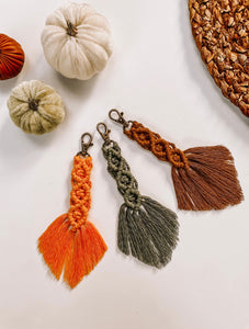 Diamond Fringe Keychain