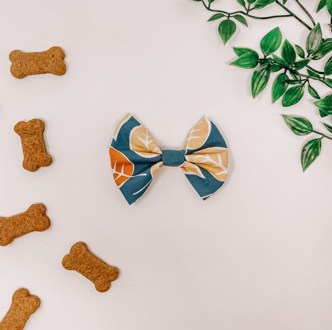 Don’t Stop Be Leaf-in Bow Tie