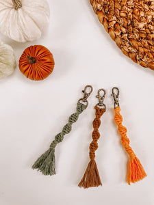 Spiral Tassel Keychain