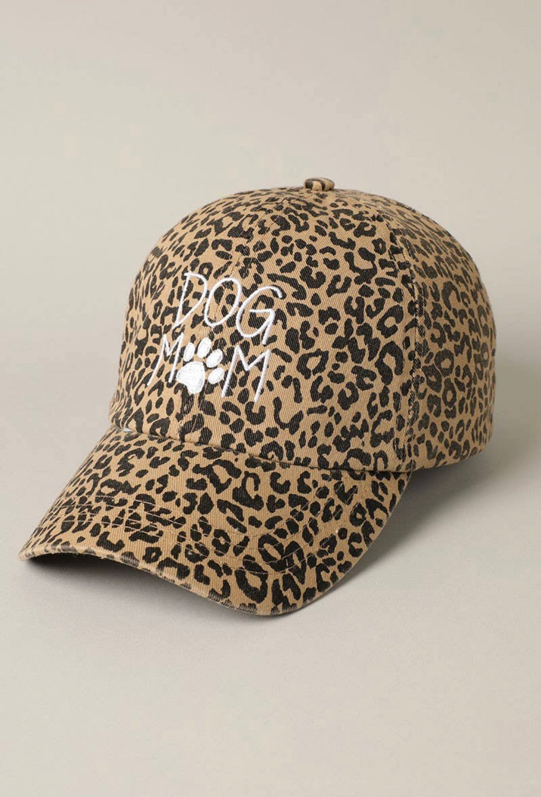 Cheetah Dog Mom Hat