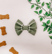 Load image into Gallery viewer, Greening From Ear to Ear Bow Tie

