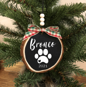 Custom Pup Ornament